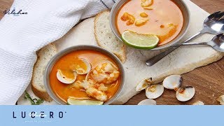 Cómo Hacer Cazuela De Mariscos  Lucero Vílchez Cocina [upl. by Ferino]