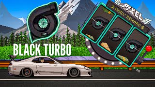 Pixel Car Racer  HOW TO WIN THE BLACK TURBO [upl. by Ailegna518]