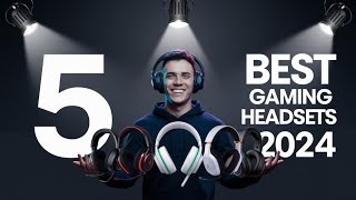 5 Best Gaming Headsets 2024  Review [upl. by Aiuqram279]