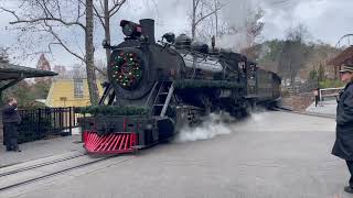 Steam returns to Dollywood Dollywood express [upl. by Cordi]