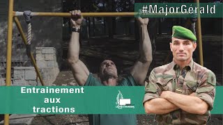 Entrainement aux tractions avec le Major Gérald [upl. by Domeniga598]