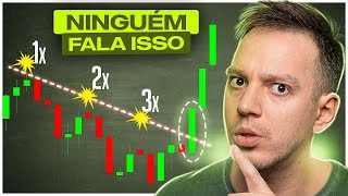 A VERDADE SOBRE LINHAS DE TENDÊNCIA COMO TRAÇAR [upl. by Aldercy]