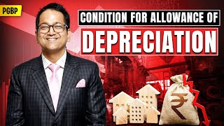 99 Depreciation under Sec 32 of Income Tax Act  PGBP [upl. by Dazhahs]