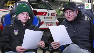 Hvem er best i engelsk av Petter Solberg og sønnen Oliver [upl. by Rizan]