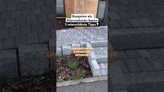 Bungalow fürs Alter bauen diese 3 Dinge beachten [upl. by Siulegroj]