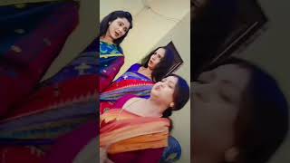 Madhura Sansara  Shooting time masti 😂🤩 youtubeshort dulhanbanami sambalpuristatusodiaactress [upl. by Evelinn]