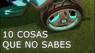 10 Cosas que NO SABES sobre ROCKET LEAGUE [upl. by Laen]