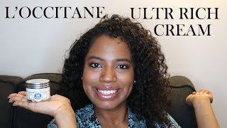 L’Occitane Ultra Rich Face Cream OVERVIEW [upl. by Frere800]