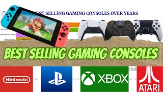 Top 10 BestSelling Game Consoles Each Year 19762017  Console Sales Ranking  Through Bar Graph [upl. by Zellner]