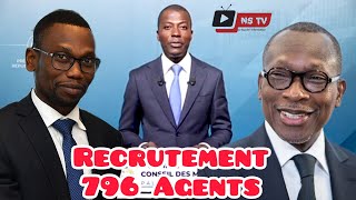 🇧🇯 Santé  Recrutement De 796 Agents Contractuels [upl. by Dyun]