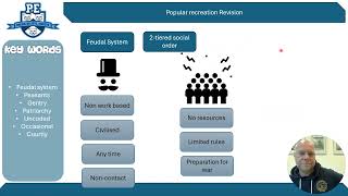 Alevel PE Preindustrial Sport Popular Recreation Revision [upl. by Oinigih796]