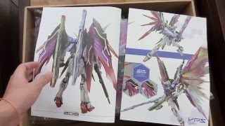 Dragon Momoko  Unboxing Destiny Gundam VerMB  MG [upl. by Richards]