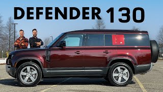 2023 Land Rover Defender 130 Quick Review  More Seats [upl. by Claribel484]