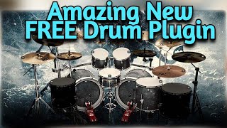 Amazing New FREE Rock amp Metal Drum VST Instrument For Kontakt Player  Krimh Drums by Bogren Digital [upl. by Eeryn]