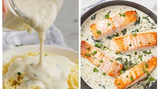 Creamy Butter Garlic Sauce Recipe  no Cheese [upl. by Rezzani]