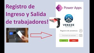 Crear App para Registrar ingreso y salida de trabajadores [upl. by Anyah]