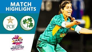 Pakistan Bowlers Produce Stunning Display  Pakistan vs Ireland  Womens WT20 2018  Highlights [upl. by Henrietta]