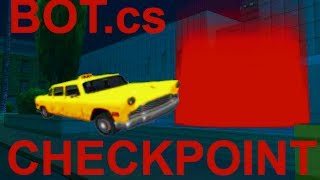 SAMPBOTCheckpointcs  not working well Automatically drive to checkpoints [upl. by Jarrod]