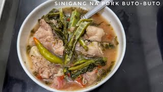 Sinigang na Pork Butobuto [upl. by Nnyluqcaj849]