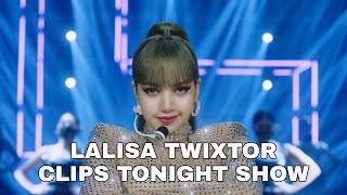 lalisa performance tonight show twixtor clips 💗 [upl. by Branscum]