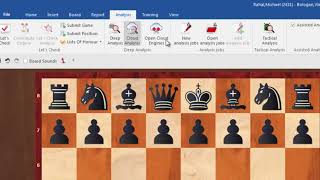 Chessbase 14  Enter your own games [upl. by Ener439]