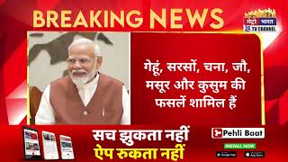 केंद्र सरकार ने किसानो को बड़ा गिफ्ट दिया है गेहूंसरसों समेत इन 6 फसलों की बढ़ाई MSP [upl. by Herrah]