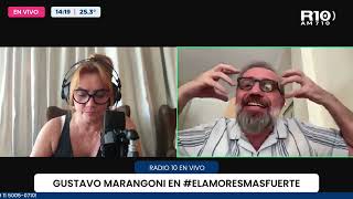 ElAmorEsMasFuerte Gustavo Marangoni quotUn 50 de la población nunca se va a bancar estoquot [upl. by Allicsirp]