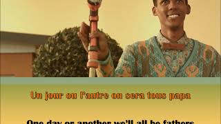 Stromae – Papaoutai French Lyrics with English Translation [upl. by Xaviera22]