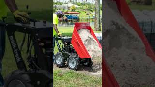 Motorschubkarren und Minidumper vom MuckTruck und Weber Baumaschinen [upl. by Codie]