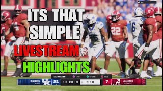 Defense Is Clamps College Football 25 Livestream Highlights [upl. by Marielle]