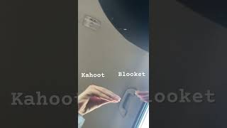 Srry its so shaky in in the car Kahoot vs Blooket who will win  blooket obviously [upl. by Busby]