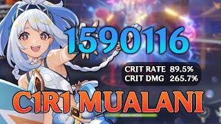 NEW HYDRO QUEEN C1R1 DOUBLE CROWN MUALANI THROWING 1MILLION NUKES  v49 ABYSS 12 FIRST HALF [upl. by Jochebed71]