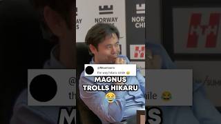 Magnus Carlsen TROLLS Hikaru Nakamura WITH COMMENTS FROM YOUTUBE [upl. by Barthelemy836]