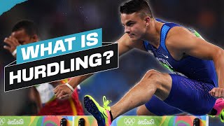 What is Hurdles  What is Hurdles in Athletics  Hurdling Track and Field [upl. by Anad117]