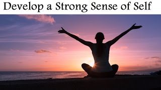 Develop a Strong Sense Of Self  Find Your Stillness  Subliminal Messages Binaural Isochronic [upl. by Adahs]