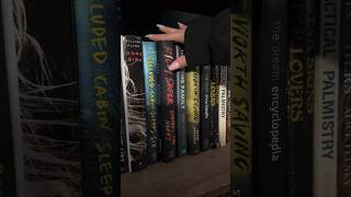 asmr bookshelf review asmrsounds thrillerbooks asmrbooks [upl. by Zonnya102]