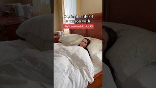 Day in the life with high cortisol and pcos [upl. by Gatian]