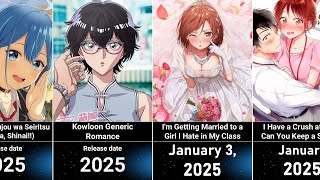 All 42 NEW ROMANCE anime coming in 2025 [upl. by Badger]