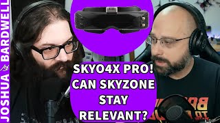 Skyzone SkyO4X Pro Launched Can Skyzone Compete In A Digital World  FPV News [upl. by Wickman]