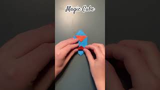 ORIGAMI MAGIC CUBEDIY MAGIC CUBETUTORIAL [upl. by Brom]