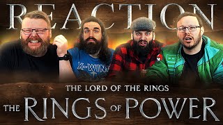 The Lord of the Rings The Rings of Power – Teaser Trailer REACTION [upl. by Naashar]