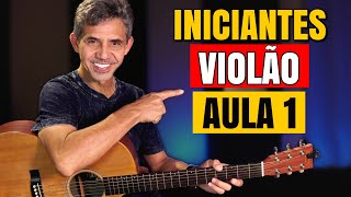 Lição para INICIANTES  SUA PRIMEIRA AULA DE VIOLÃO Em Asus2  Prof Sidimar Antunes [upl. by Nataniel]