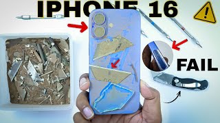 Be Careful with iPhone 16 Camera Control  Durability Test amp IP 68 Test [upl. by Aihsekat]