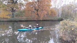 Spreewald im Herbst Lübben Lübbenau Burg Lehde Schlepzig Vetschau Kajak Kahnfahrt [upl. by Nialb]