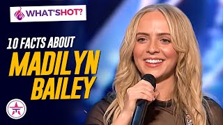 10 Facts You Didnt Know About Madilyn Bailey YouTube Star and Americas Got Talent Finalist [upl. by Maclaine]