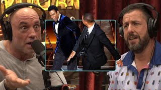 Adam Sandler On Will Smith Slapping Chris Rock  Joe Rogan The Slap Heard Round The World [upl. by Atnoid502]