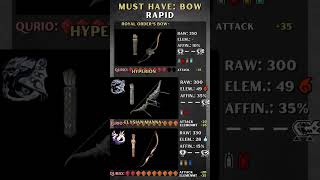 MHR Sunbreak  Must Have Rapid Bows [upl. by Wallie]