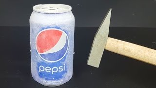 Science Experiment LIQUID NITROGEN vs PEPSI [upl. by Coombs]