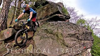 Technical trail ride with the midfat enduro  Conway WME627 [upl. by Featherstone]