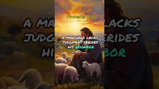 Proverbs 1112 jesus motivation hopeandpray prayer quotes hopeandfaith jesusprayer [upl. by Cirenoj]